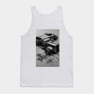 Hotrod Boneyard #6 Tank Top